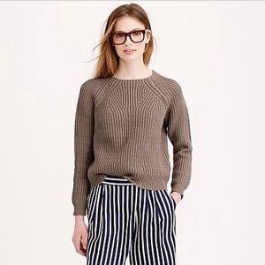 J.Crew Mixed Stitch Sweater in Taupe